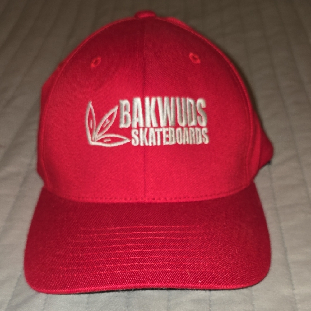 Bakwuds Skateboards Red Cap